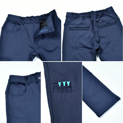 超暖かい裏フリースボンディングストレッチゴルフパンツ(CG-NF1901)