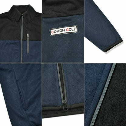 3層構造で寒風をシャットアウト裏フリース防風ゴルフセットアップ(CG-SET024)