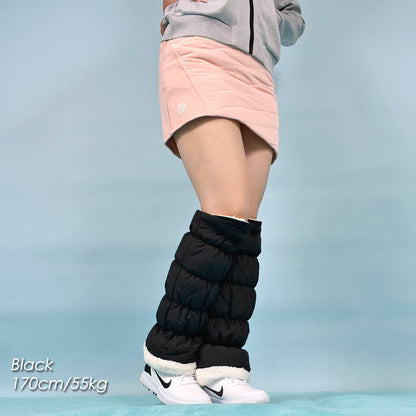 足首を優しく暖めてくれるモコモコフリースレッグウォーマー(IF-GF0229)