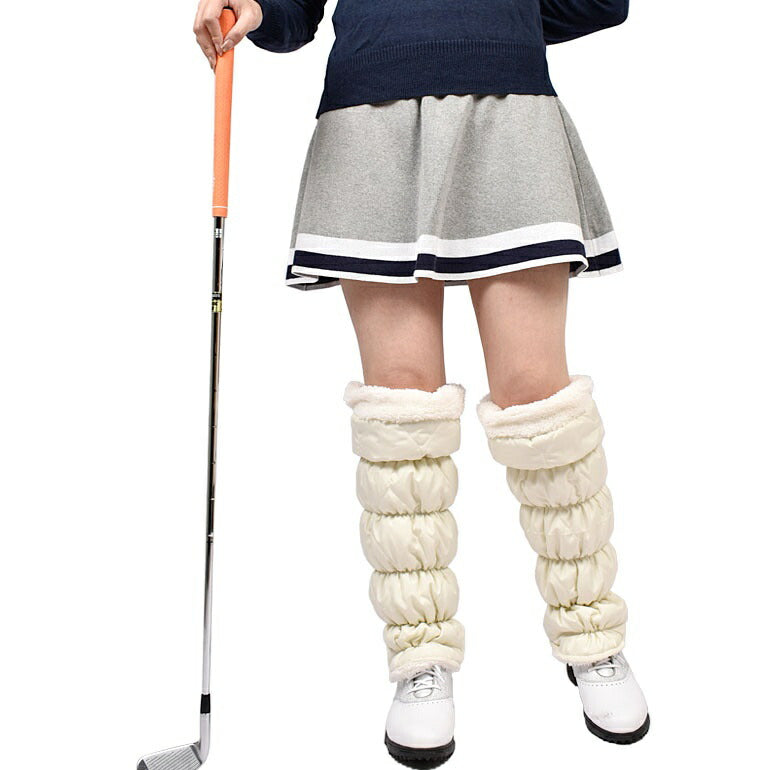 足首を優しく暖めてくれるモコモコフリースレッグウォーマー(IF-GF0229)